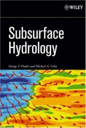 book Subsurface Hydrology (2006)(1st ed.)(en)(488s)