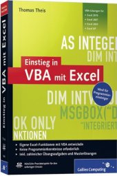 book Einstieg in VBA Mit Excel: Für Microsoft Excel 2002 Bis 2010