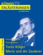 book Erläuterungen Zu Thomas Mann, Tonio Kröger, Mario Und Der Zauberer