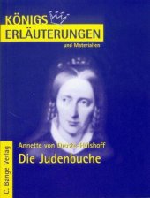 book Erläuterungen Zu Annette Von Droste-Hülshoff, Die Judenbuche