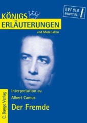 book Erläuterungen Zu Albert Camus, Der Fremde