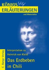 book Erläuterungen Zu Heinrich Von Kleist, Das Erdbeben in Chili