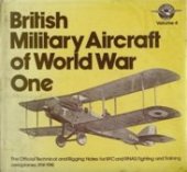 book British Military Aircraft of WWI vol4