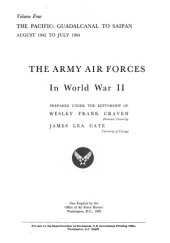 book The Army Air Forces in World War II Volume Four