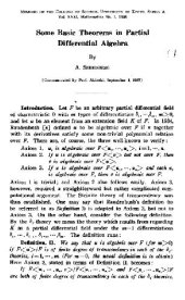 book Basic theorems of partial diff. algebra