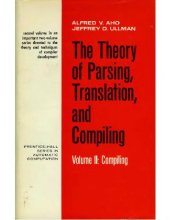 book The theory of parsing, translation, and compiling