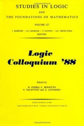 book Logic colloquium ’88