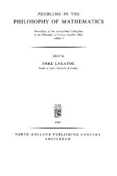 book Problems in the philosophy of mathematics: Proceedings of International Colloquium in Philosophy of Science London 1965, Volume 1