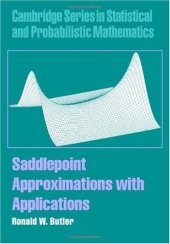 book Saddlepoint approximations with applications