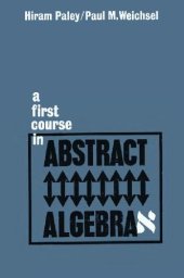 book A first course in abstract algebra