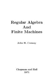 book Regular algebra and finite machines