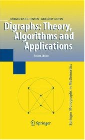 book Digraphs: Theory, algorithms and applications