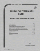 book Military cryptanalysis, parts 1,2,3,4 (1996)