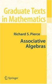 book Associative Algebras