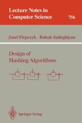 book Design of Hashing Algorithms