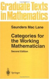 book Categories for the Working Mathematician