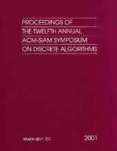 book Proc. 12th annual ACM-SIAM symposium on discrete algorithms (SIAM 2001)