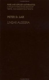 book Linear algebra