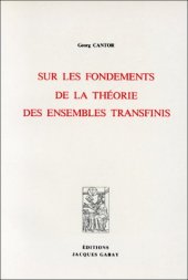 book Sur les fondements de la theorie des ensembles transfinis