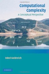 book Computational complexity: A conceptual perspective