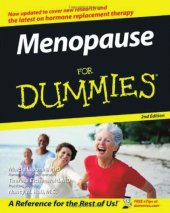 book Menopause For Dummies