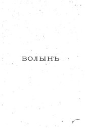 book Волынь. Исторические судьбы Юго-Западного края