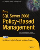 book Pro SQL Server 2008 Policy-Based Management