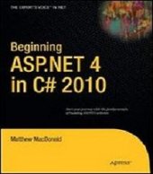 book Beginning ASP.NET 4 in C# 2010