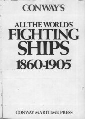 book Conways All the Worlds Fighting Ships 1860-1905