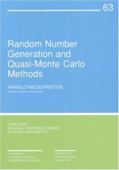 book Random number generation and quasi-Monte Carlo methods