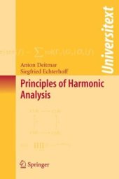 book Principles of harmonic analysis