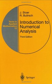 book Introduction to Numerical Analysis