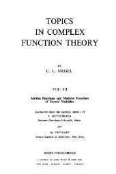 book Topics in complex function theory. Abelian and modular functions of several variables