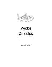 book Vector Calculus