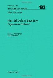 book Non-Self-Adjoint Boundary Eigenvalue Problems