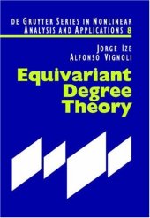 book Equivariant degree theory