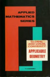 book Applicable geometry: global and local convexity