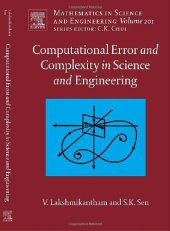 book Computational Error and Complexity in Science and Engineering