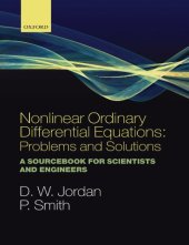 book Nonlinear ordinary differential equations: Problems and solutions