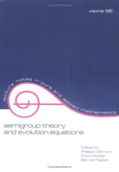 book Semigroup theory and evolution equations: the second international conference