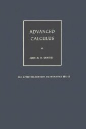 book Advanced calculus