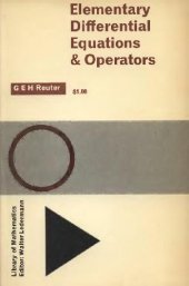 book Elementary differential equations and operators, 
