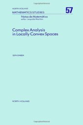 book Complex analysis in locally convex spaces