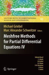 book Meshfree methods for partial differential equations IV
