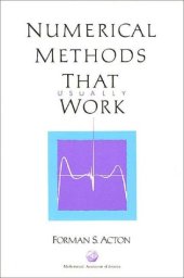 book Numerical methods that work