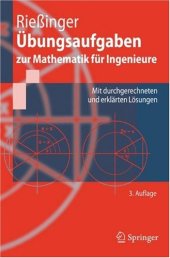 book Uebungsaufgaben zur Mathematik fuer Ingenieure: Mit Loesungen