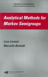 book Analytical methods for Markov semigroups