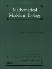 book Mathematical models in biology