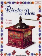 book Peindre sur bois boites - objets