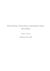 book Fusion Systems: Group theory, representation theory, and topology